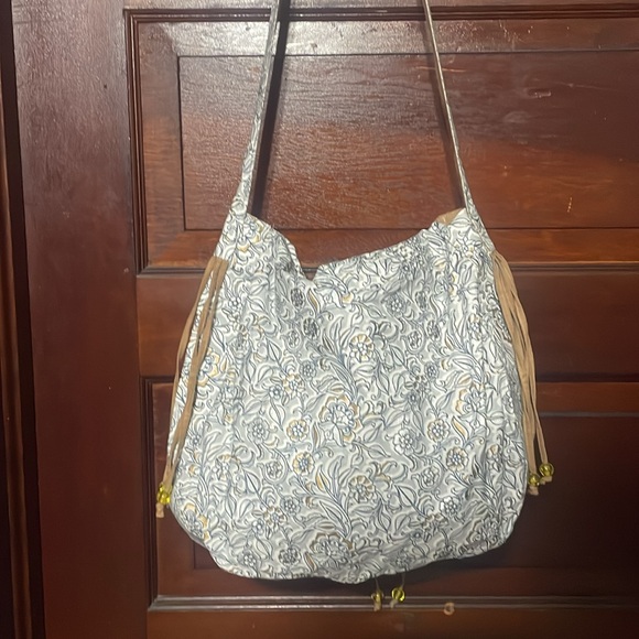 🤍 Boho Cotton purse/bag Sparrows of Splendor - Picture 5 of 9